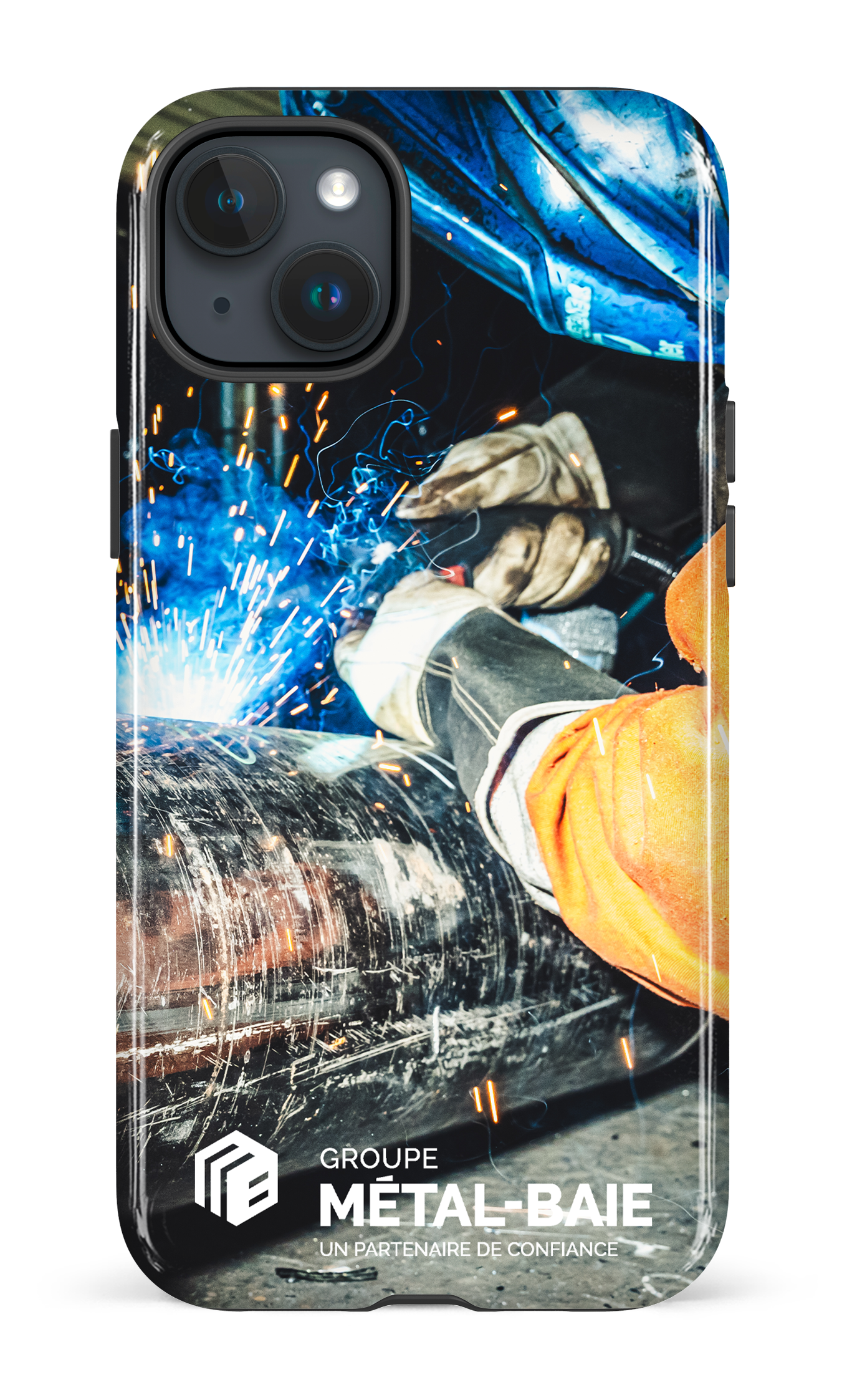 iPhone 15 Plus Tough Soudure par Métal-Baie -