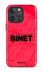 iPhone 15 Pro Max Tough Constructions Binet Rouge -