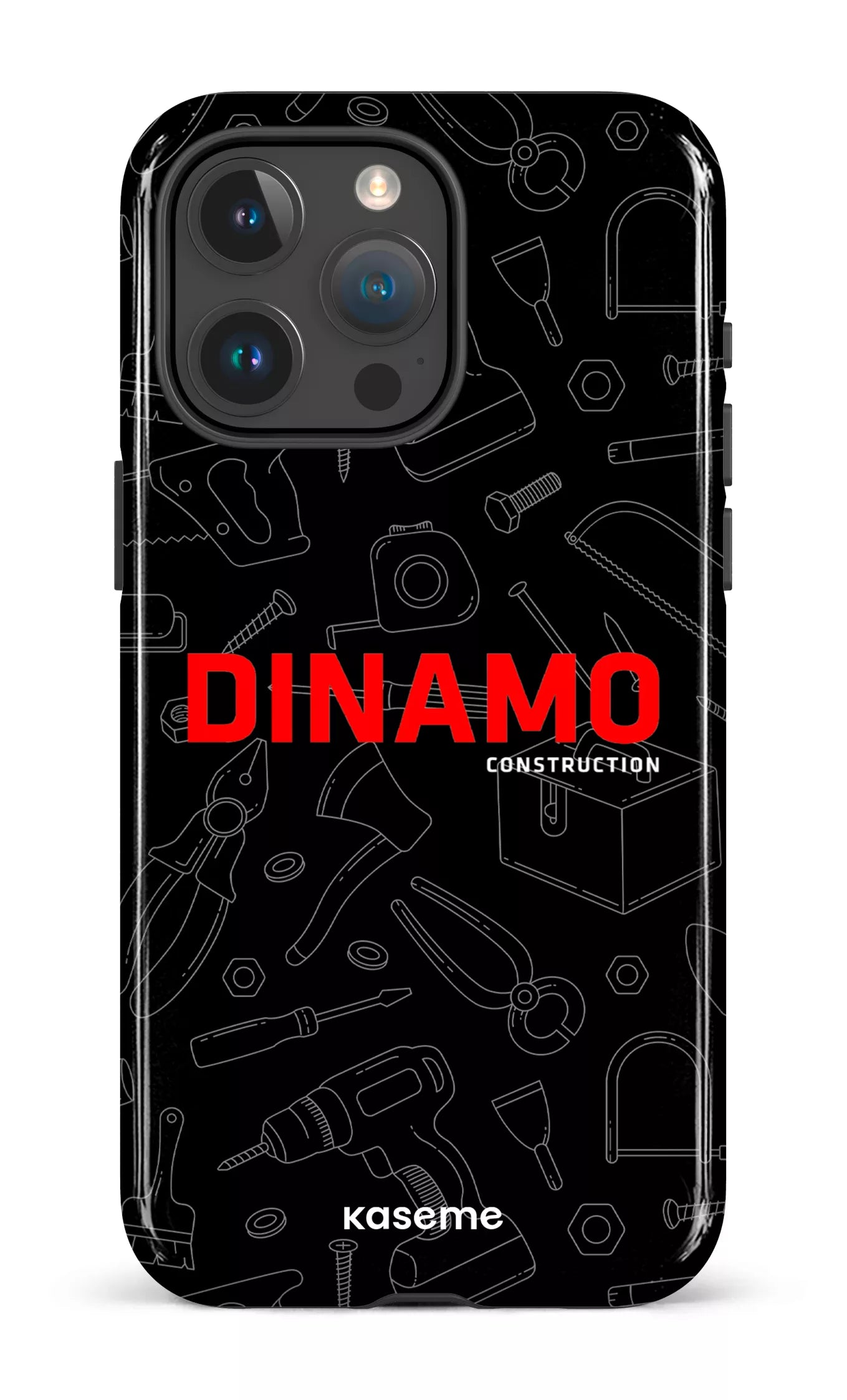 iPhone 15 Pro Max Tough Dinamo Noir -
