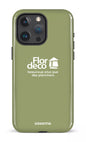 iPhone 15 Pro Max Tough Flordeco logo Sauge -