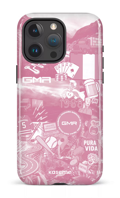 iPhone 15 Pro Max Tough GMR Collage Rose -