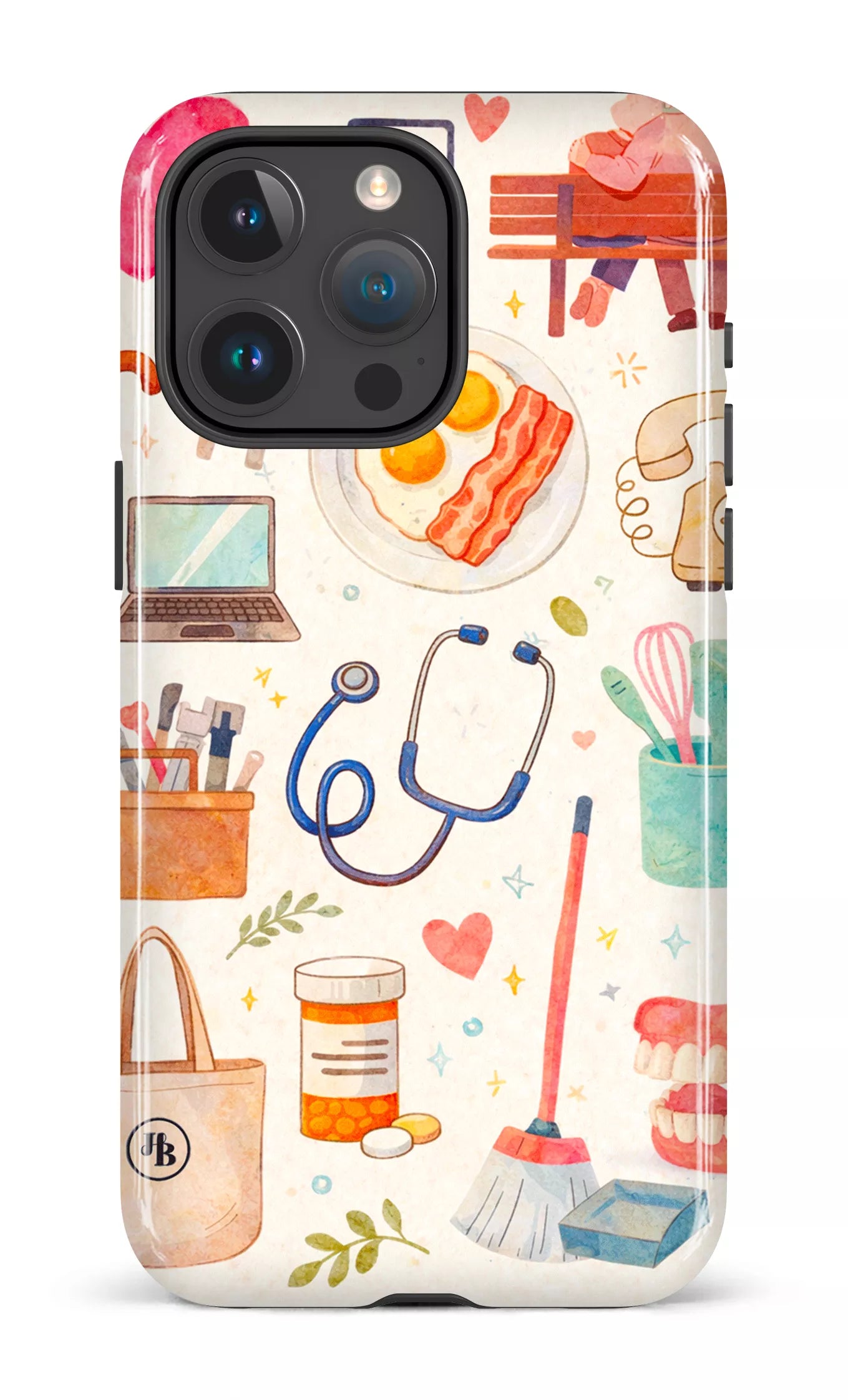 iPhone 15 Pro Max Tough HB Collage -