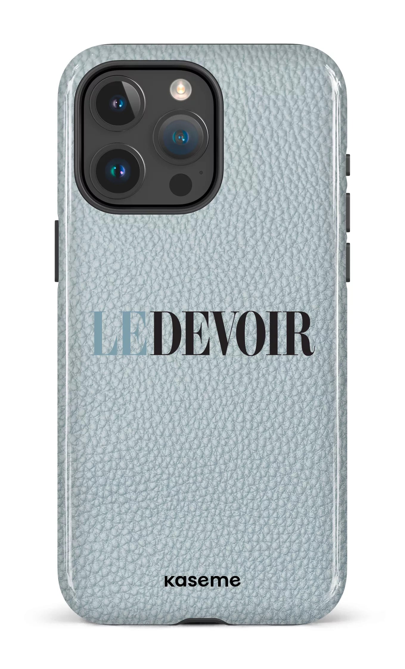 iPhone 15 Pro Max Tough Le Devoir Gris -