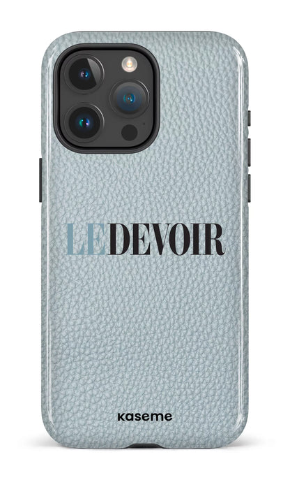 iPhone 15 Pro Max Tough Le Devoir Gris -