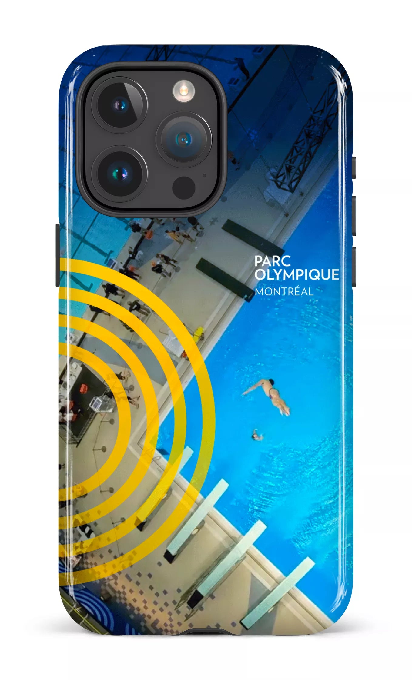iPhone 15 Pro Max Tough Parc Olympique - Lieu Plongeon -