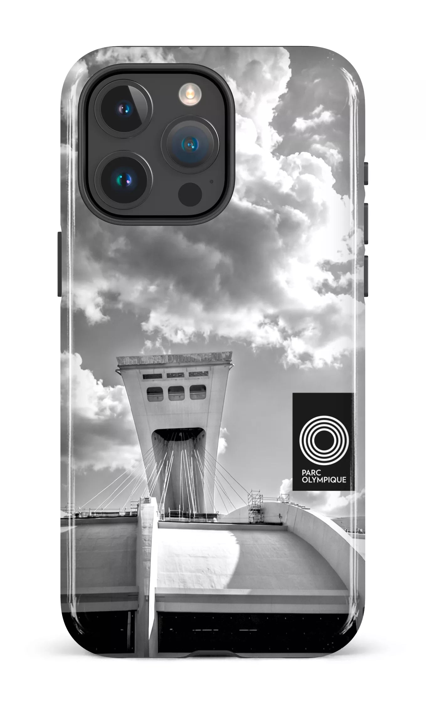 iPhone 15 Pro Max Tough Parc Olympique - Photo Stade -