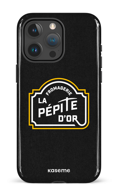 iPhone 15 Pro Max Tough Pépite Noir -