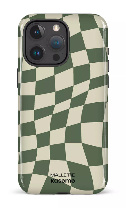 iPhone 15 Pro Max Tough Phoenix Vert x Mallette -
