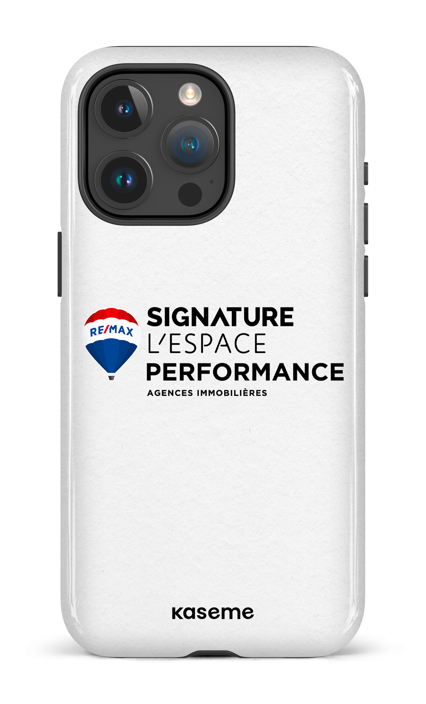 iPhone 15 Pro Max Tough Remax Signature L'Espace & Performance Blanc -