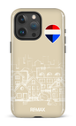 iPhone 15 Pro Max Tough Remax Sketch Crème -
