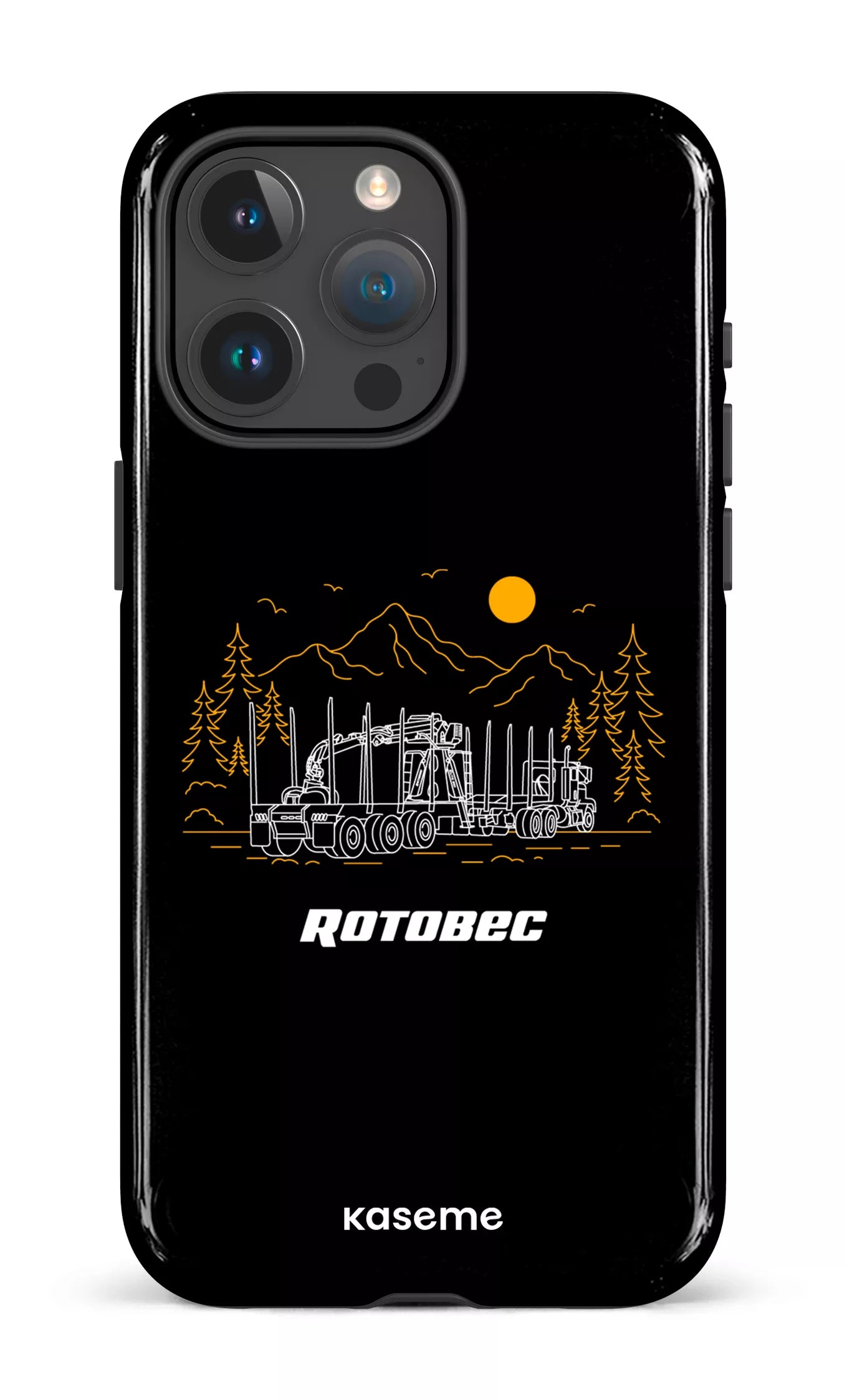 iPhone 15 Pro Max Tough Rotobec Noir -