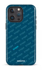 iPhone 15 Pro Max Tough SREPE Pattern Bleu x Turquoise -