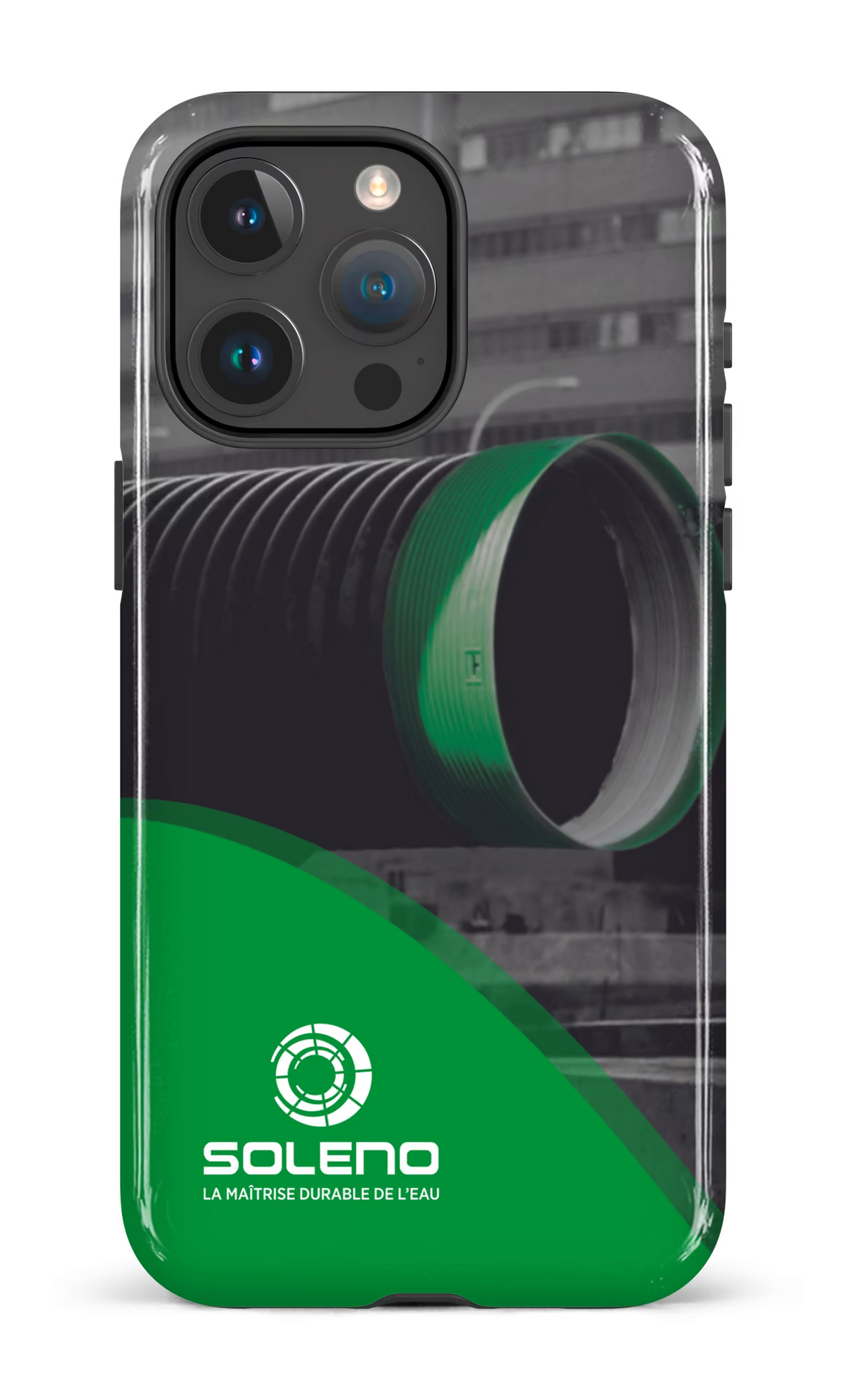 iPhone 15 Pro Max Tough Soleno tuyau x vague -