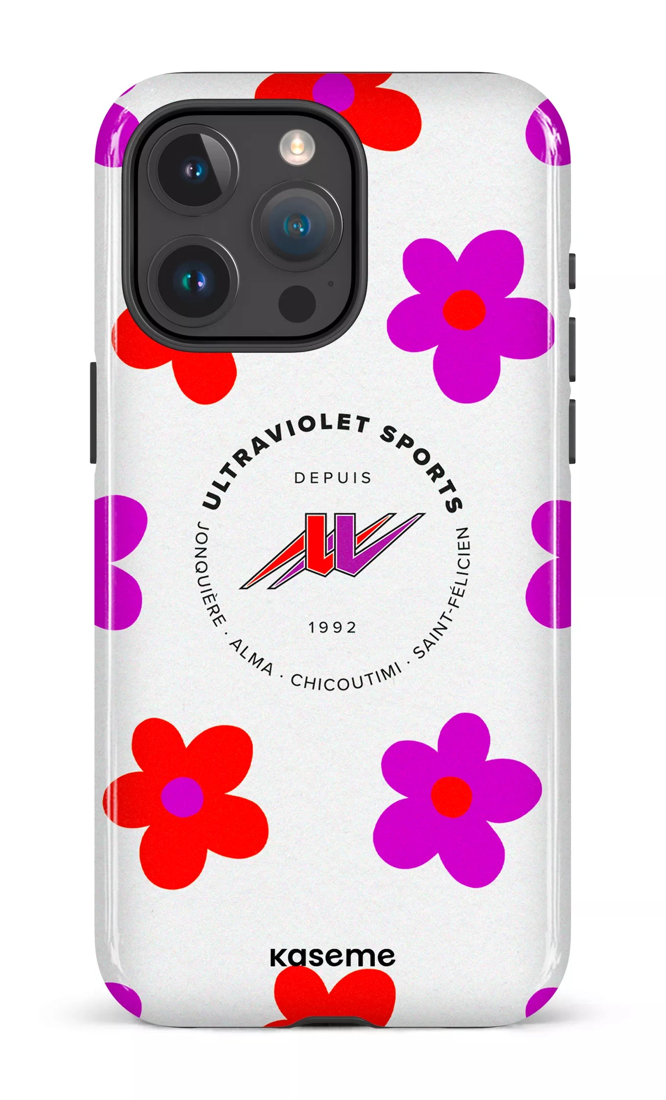 iPhone 15 Pro Max Tough UltraViolet Fleurs -