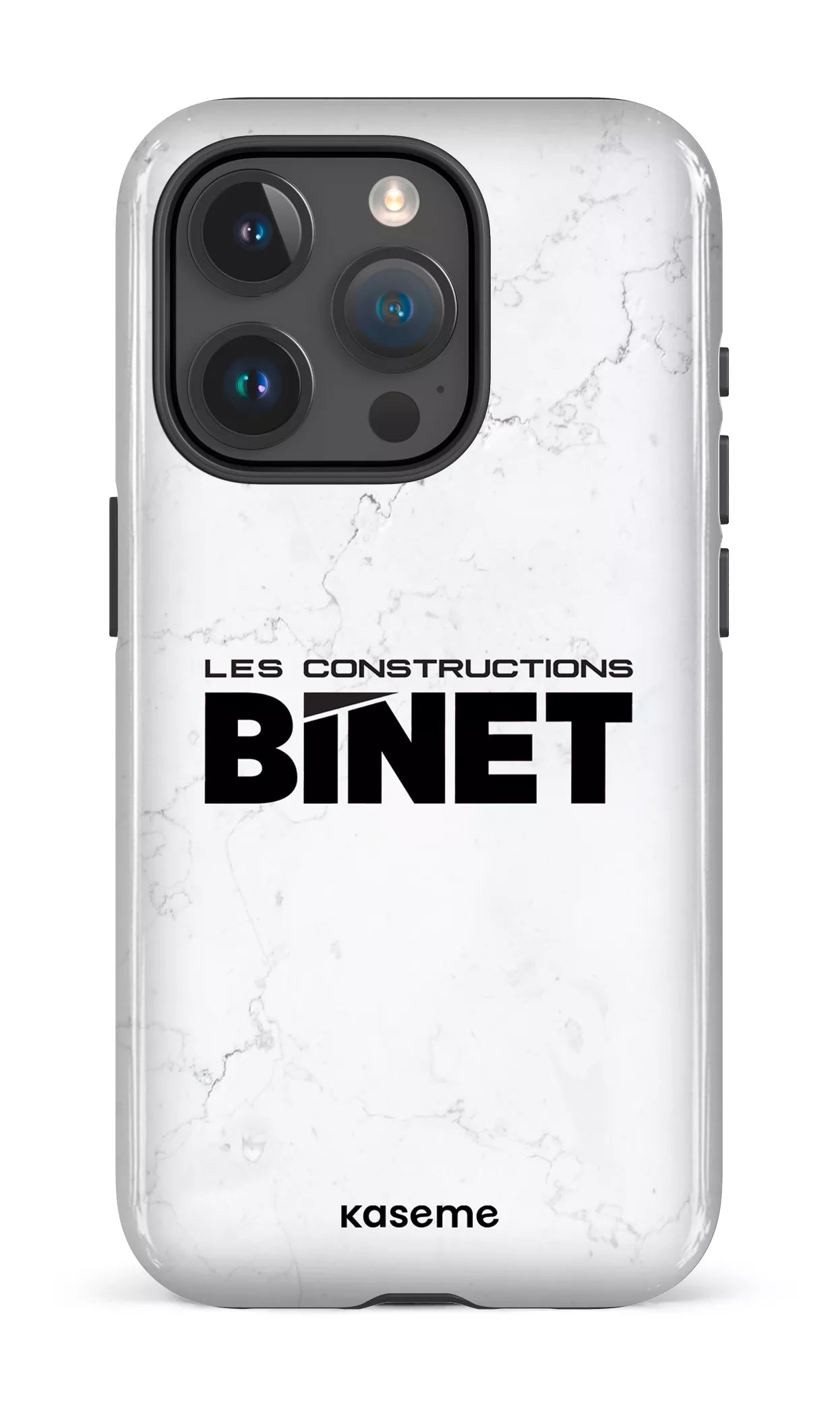 iPhone 15 Pro Tough Constructions Binet Marbre -