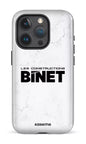 iPhone 15 Pro Tough Constructions Binet Marbre -