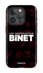 iPhone 15 Pro Tough Constructions Binet Noir -