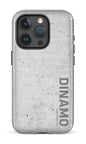 iPhone 15 Pro Tough Dinamo Gris x Logo Gris -