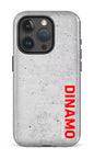 iPhone 15 Pro Tough Dinamo Gris x Logo Rouge -