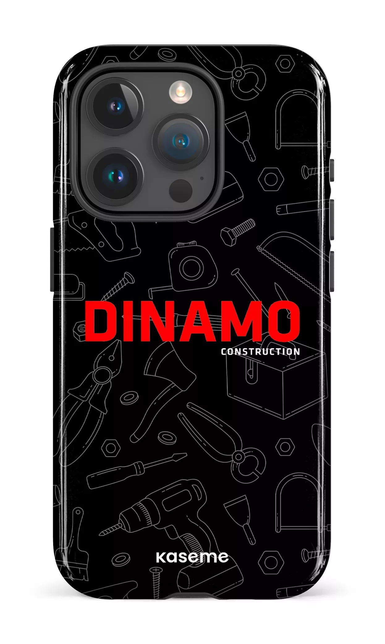 iPhone 15 Pro Tough Dinamo Noir -