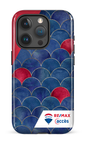 iPhone 15 Pro Tough Écailles bicolores -