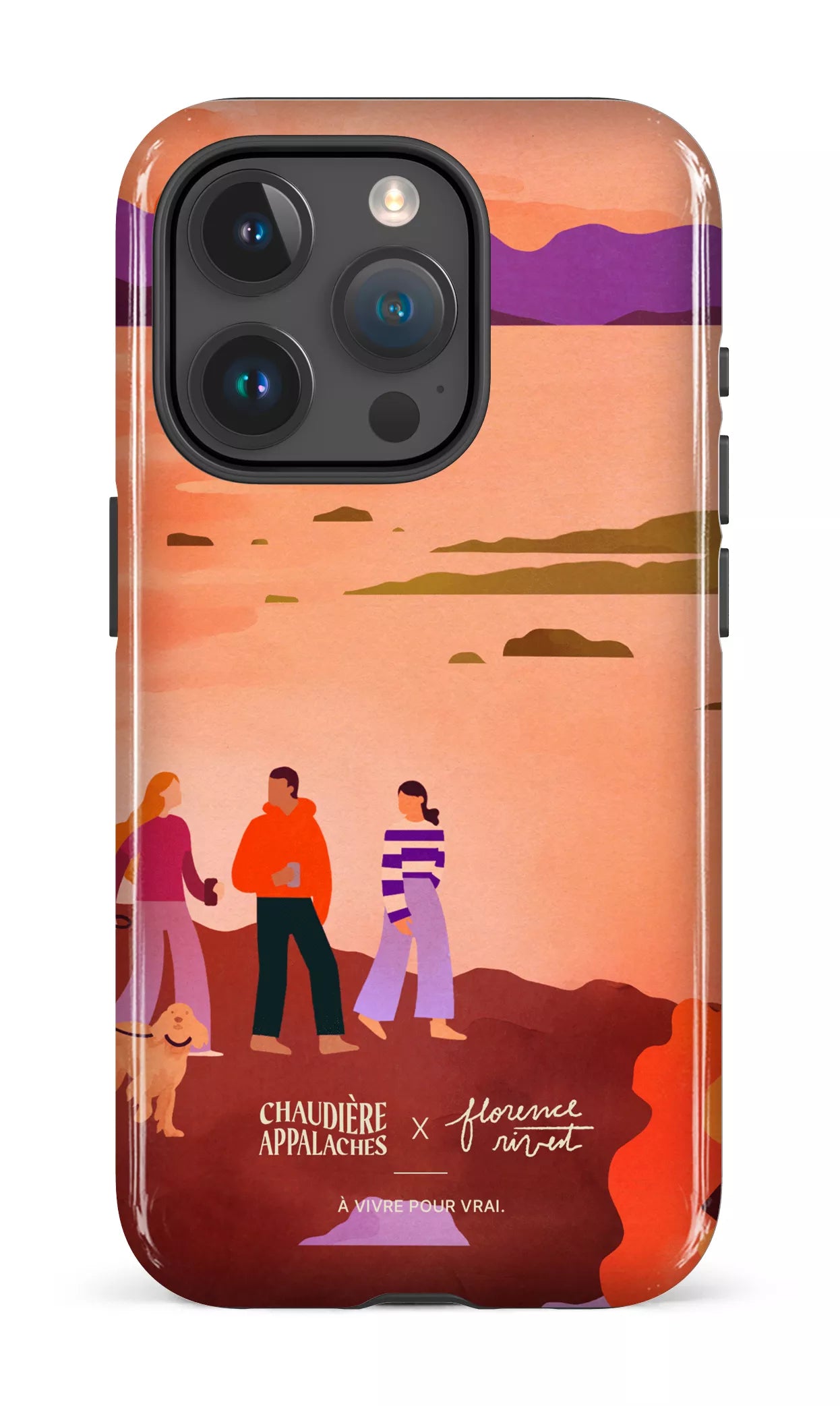 iPhone 15 Pro Tough Fin de journée d'été par TCA -