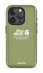 iPhone 15 Pro Tough Flordeco logo Sauge -