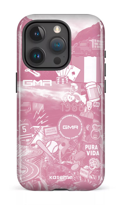 iPhone 15 Pro Tough GMR Collage Rose -