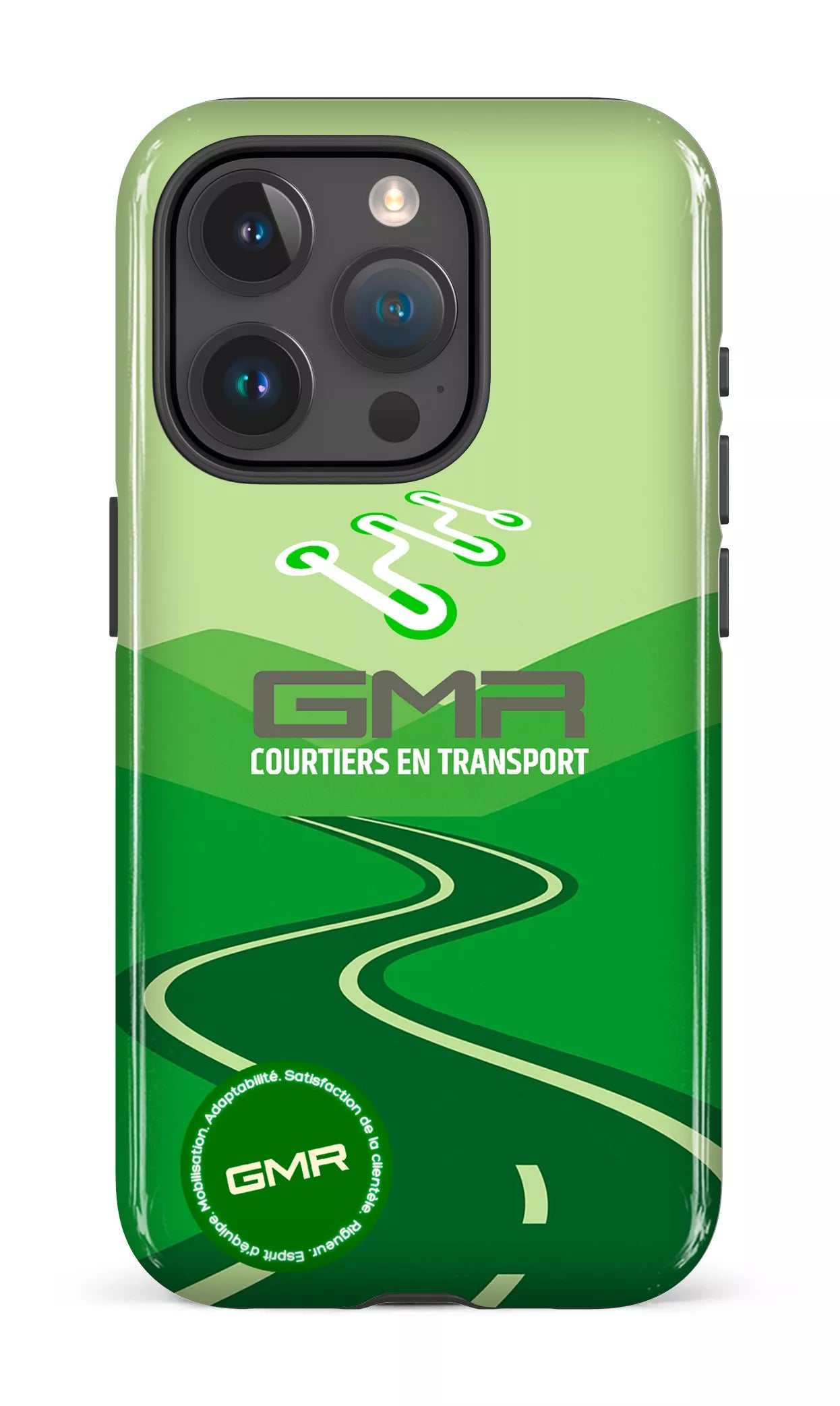 iPhone 15 Pro Tough GMR Route Vert -