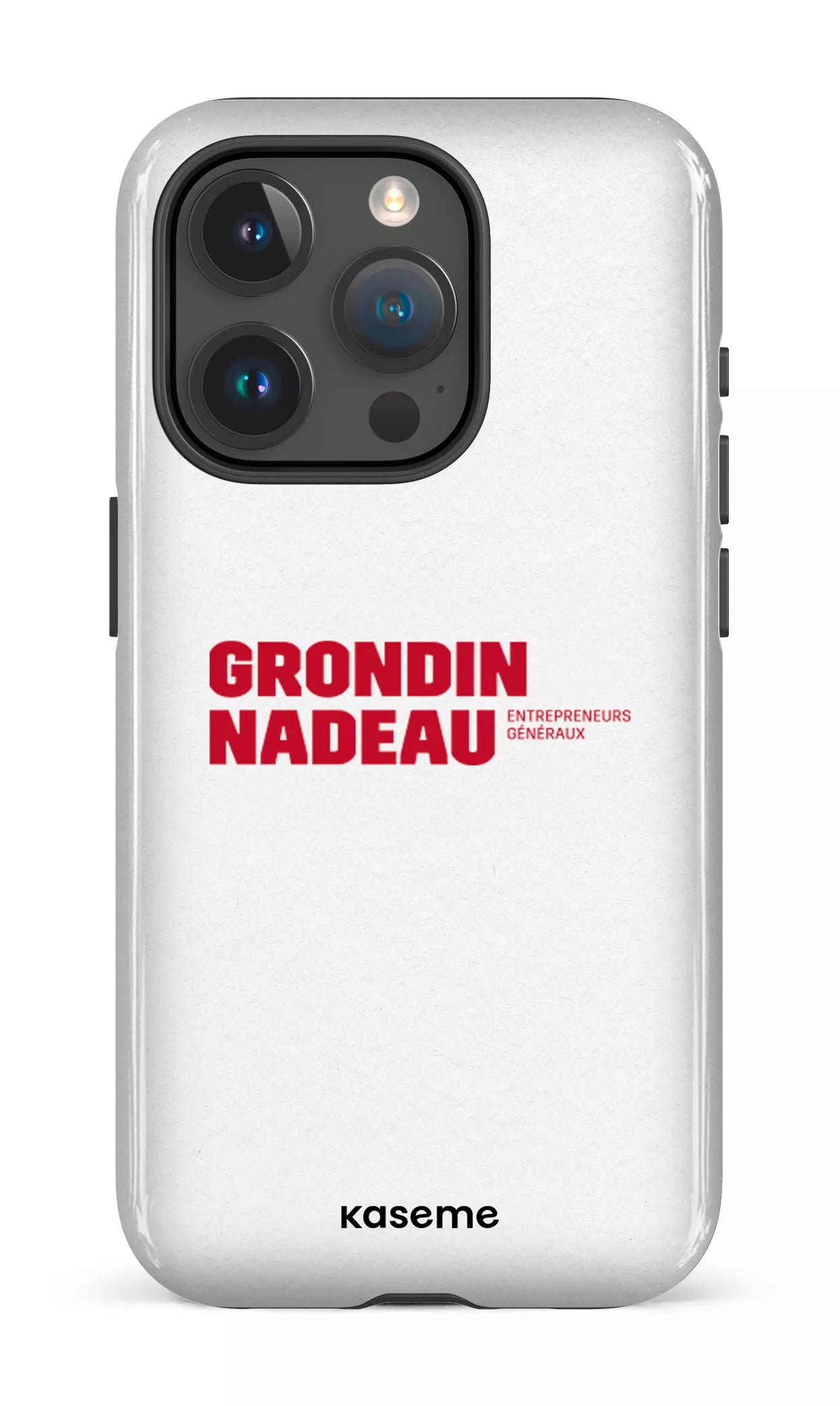 iPhone 15 Pro Tough GN Blanc -