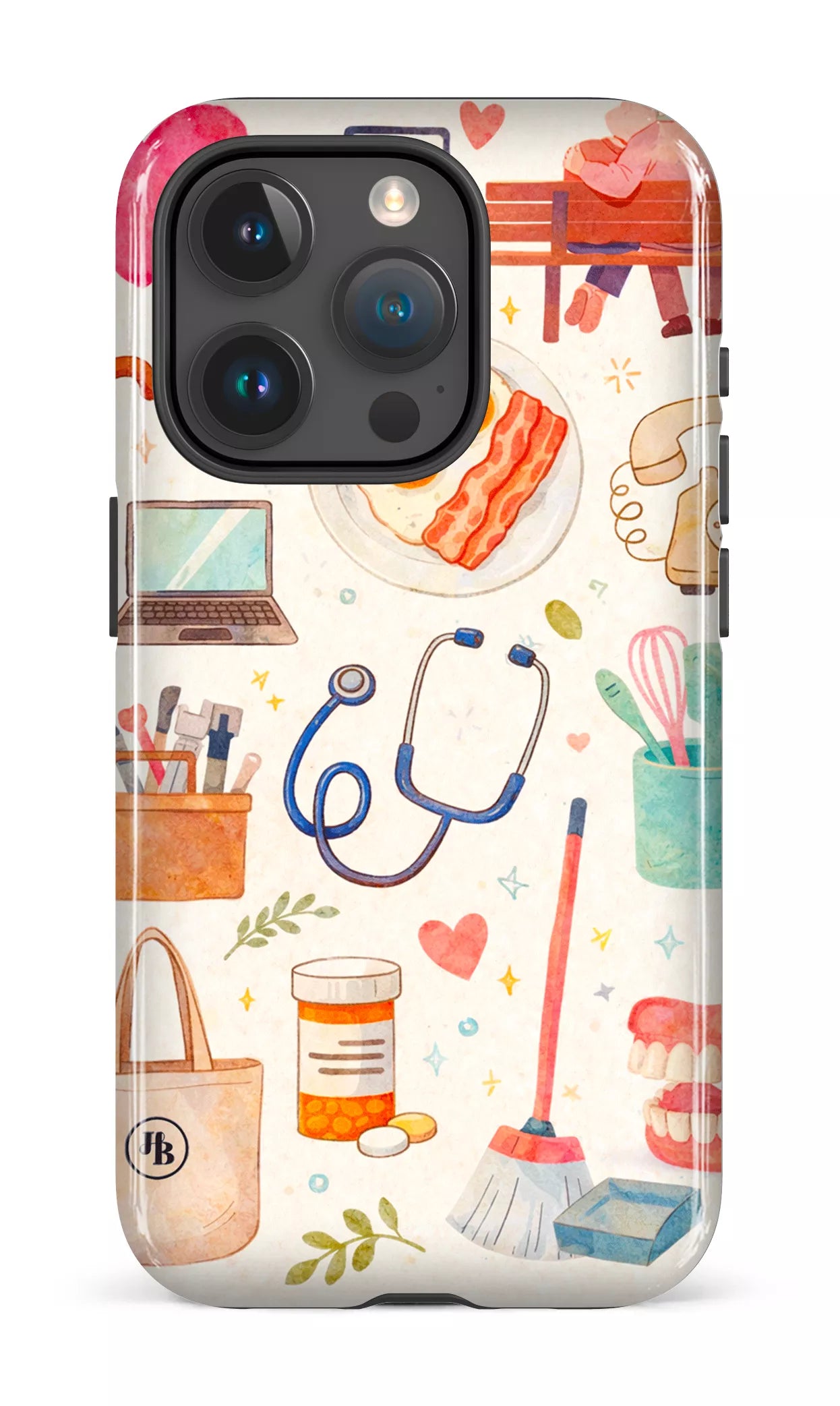 iPhone 15 Pro Tough HB Collage -
