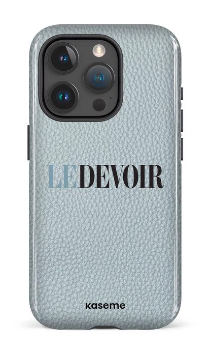 iPhone 15 Pro Tough Le Devoir Gris -