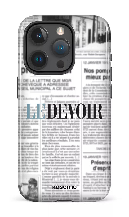 iPhone 15 Pro Tough Le Devoir Journal -