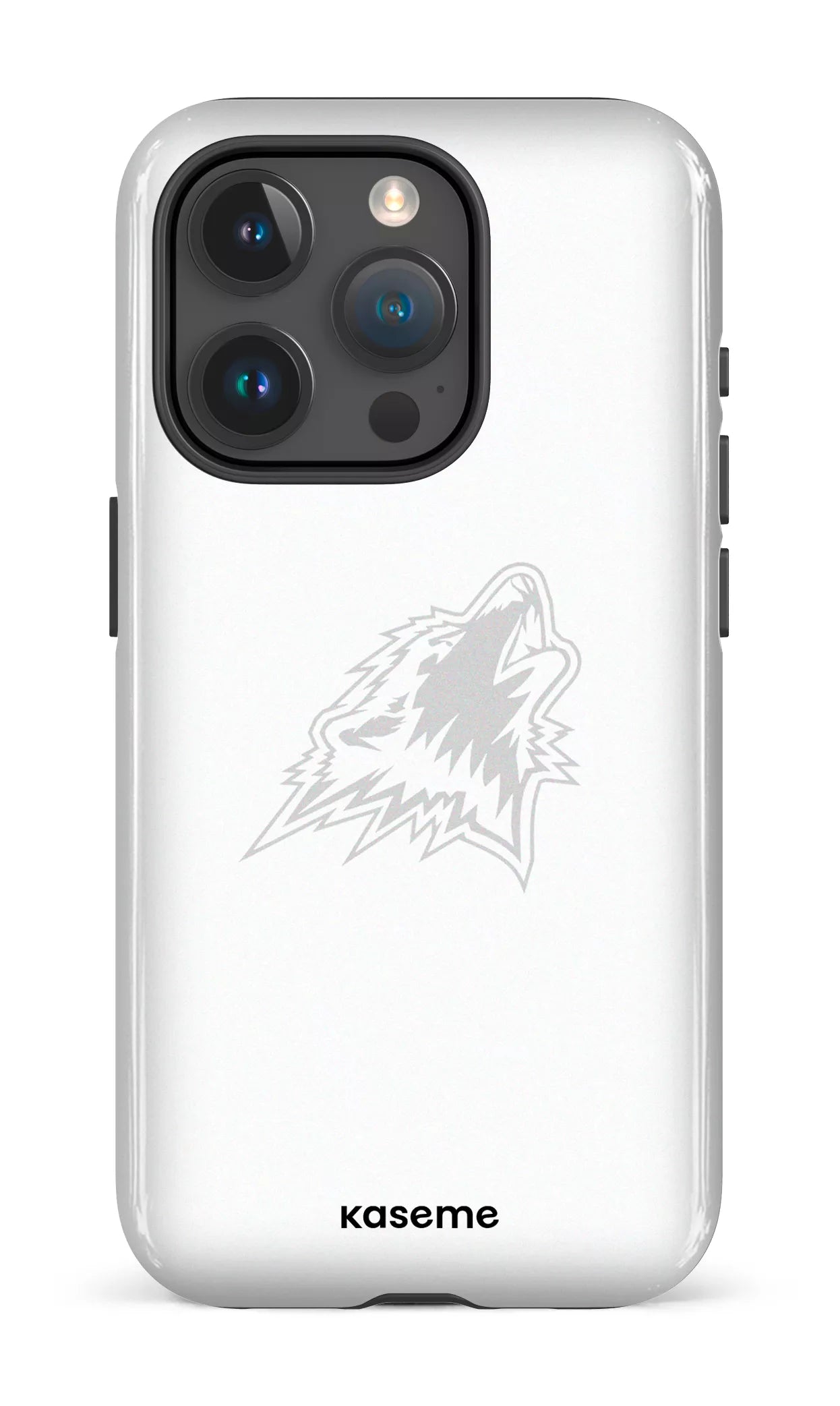 iPhone 15 Pro Tough Les Huskies Blanc -