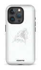 iPhone 15 Pro Tough Les Huskies Blanc -