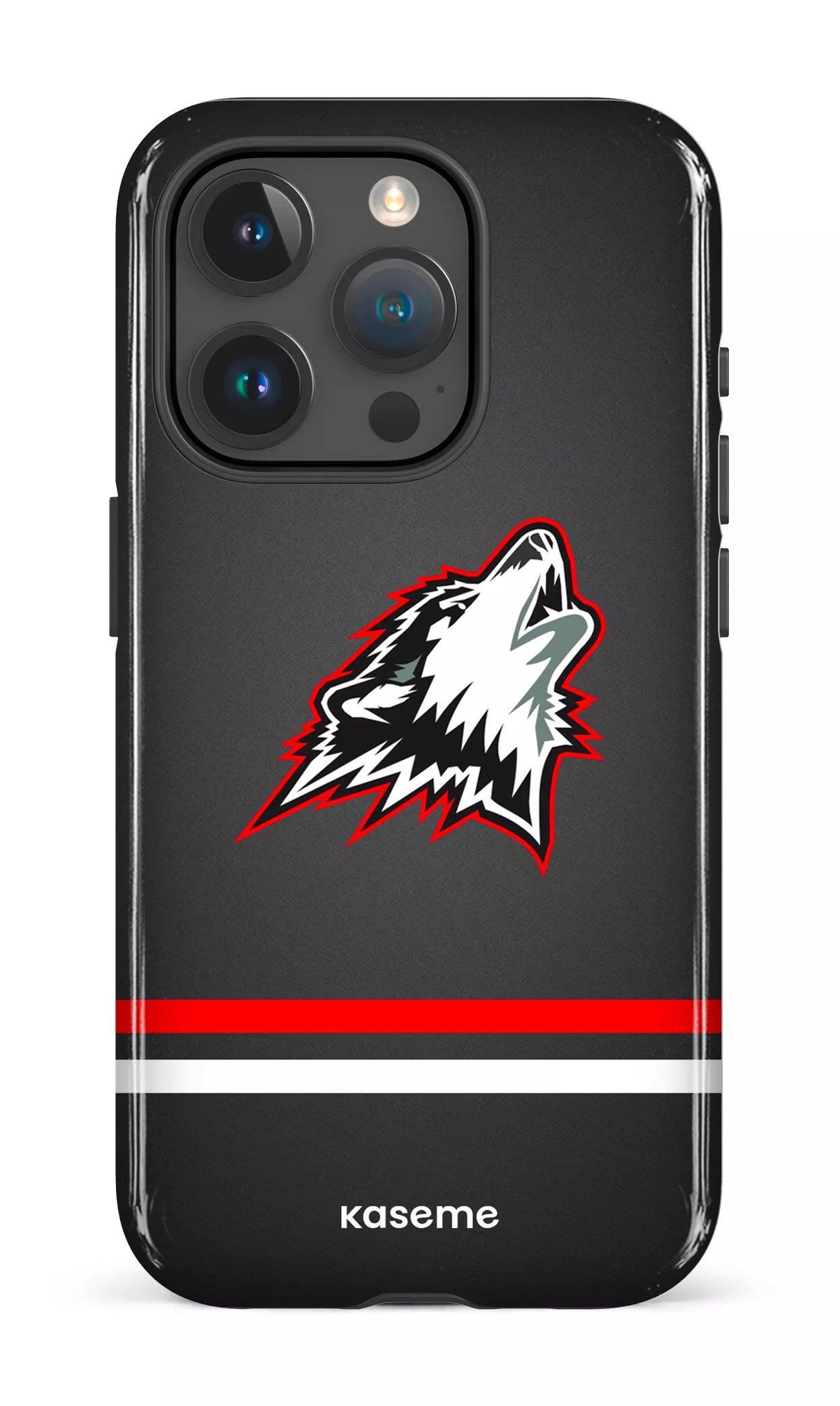 iPhone 15 Pro Tough Les Huskies Gris -