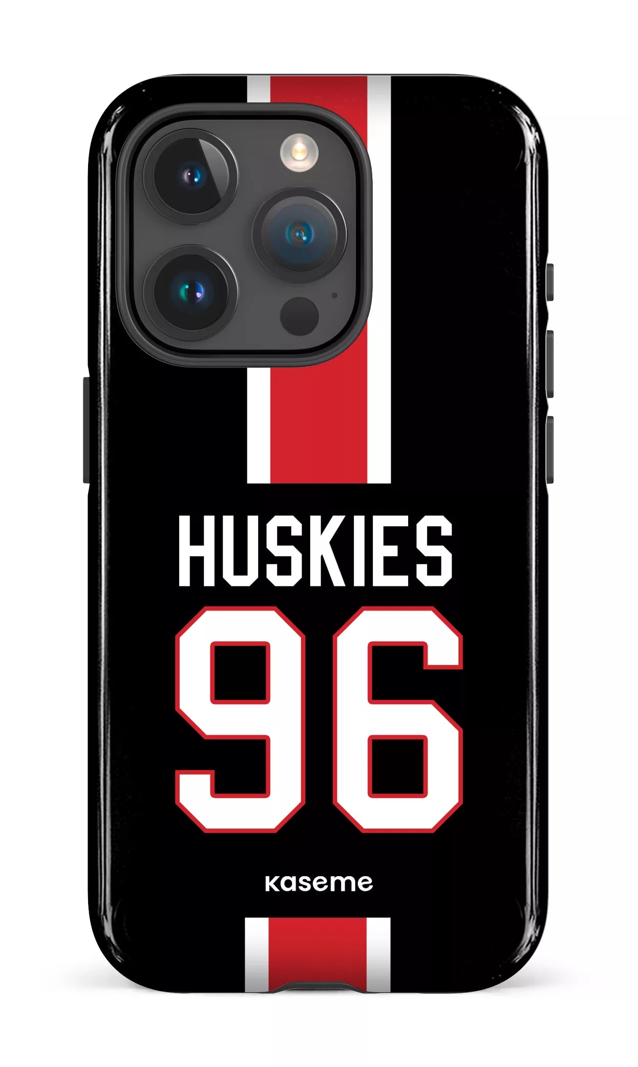 iPhone 15 Pro Tough Les Huskies Numéro -