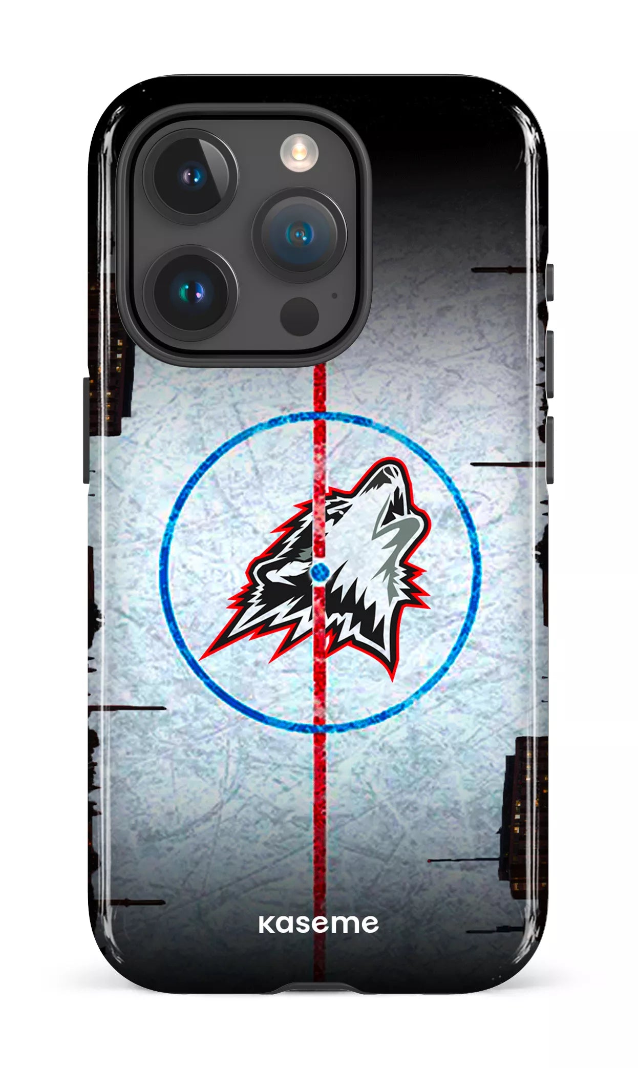 iPhone 15 Pro Tough Les Huskies Patinoire -