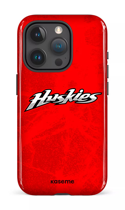 iPhone 15 Pro Tough Les Huskies Rouge -