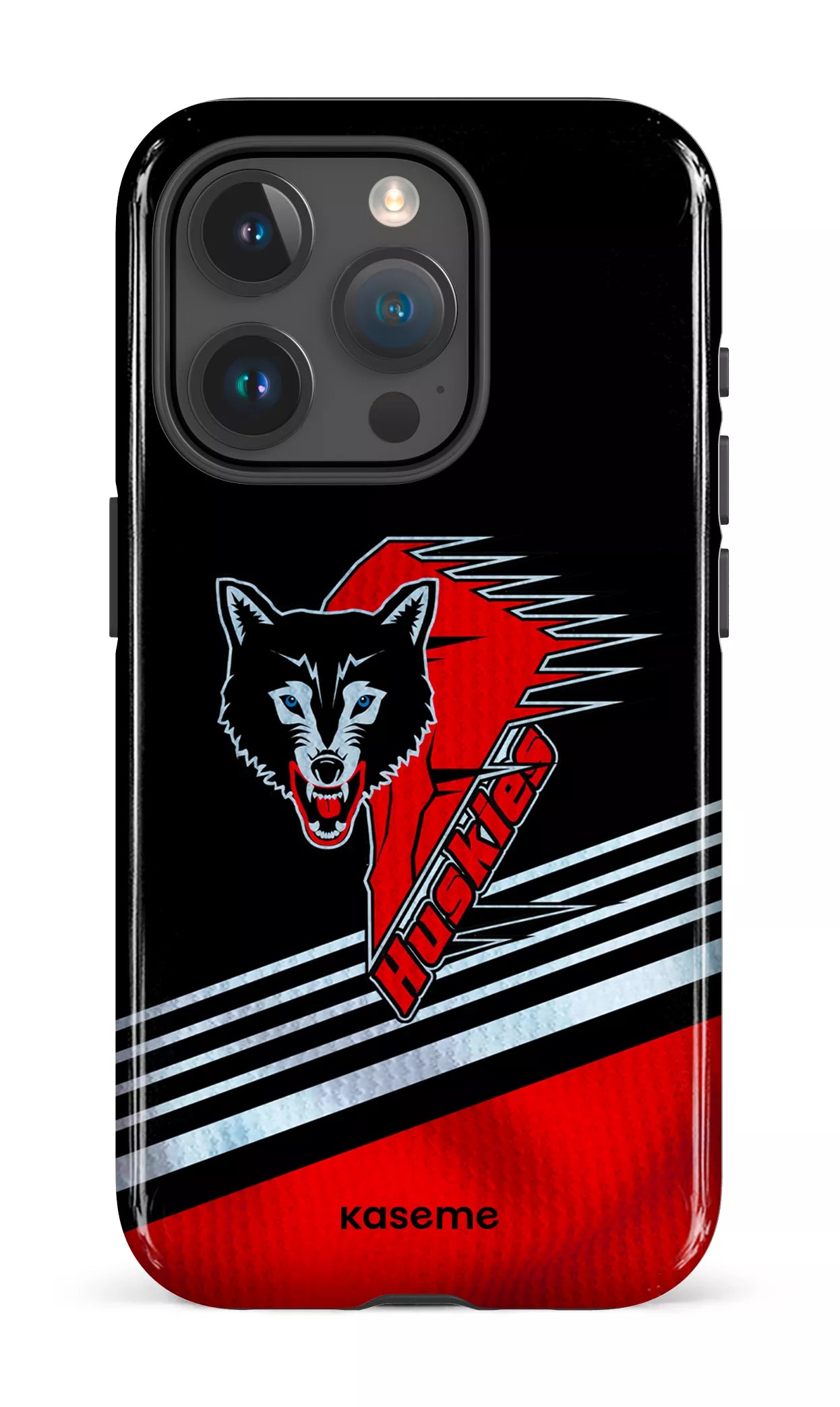 iPhone 15 Pro Tough Les Huskies Vintage -