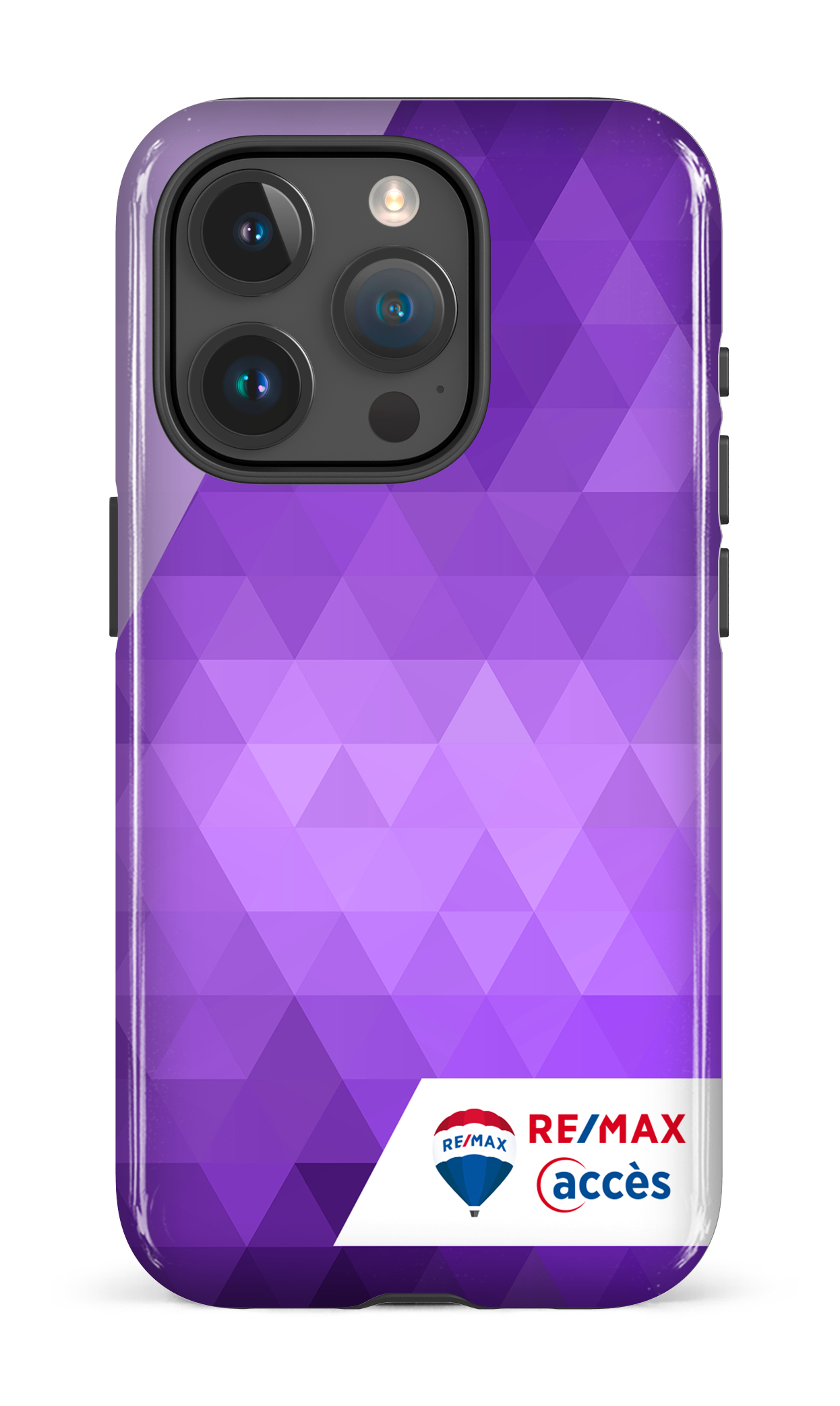 iPhone 15 Pro Tough Motif Triangle -