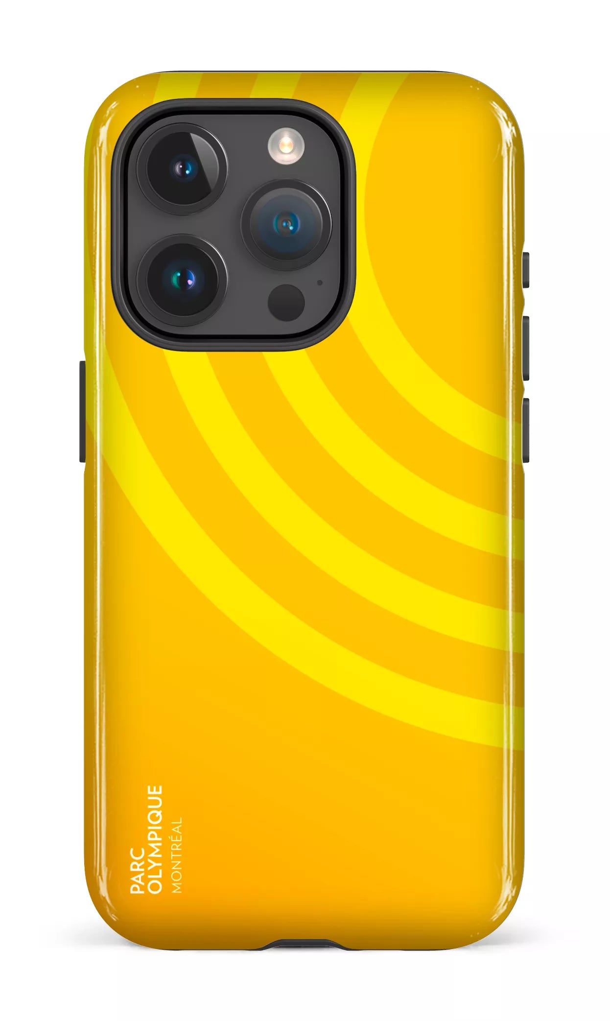 iPhone 15 Pro Tough Parc Olympique - Logo Jaune -