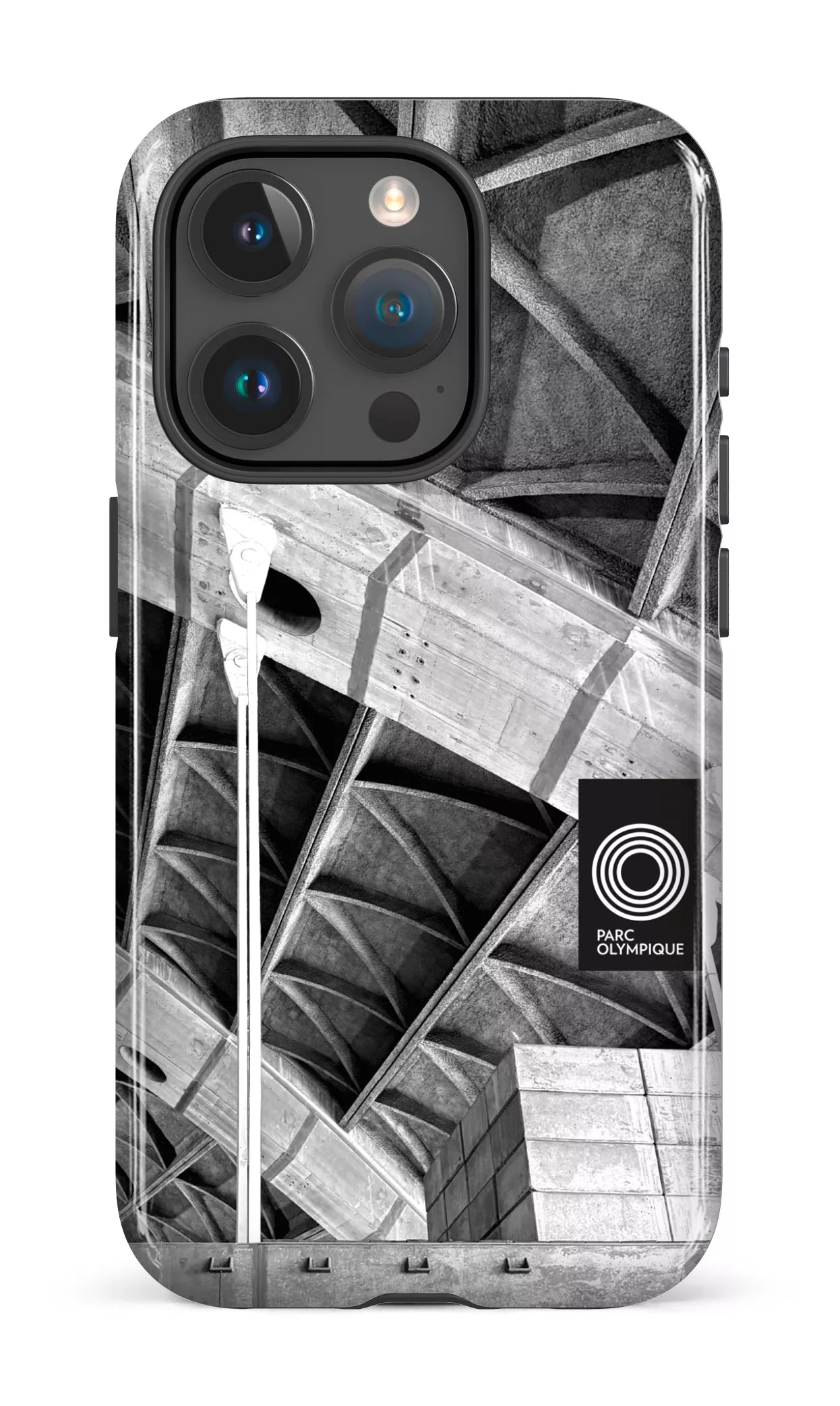 iPhone 15 Pro Tough Parc Olympique - Photo Structure -