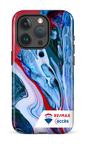 iPhone 15 Pro Tough Peinture marbrée claire -