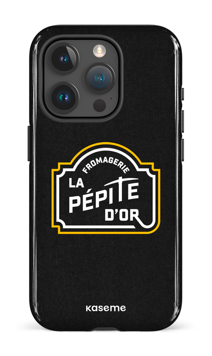 iPhone 15 Pro Tough Pépite Noir -