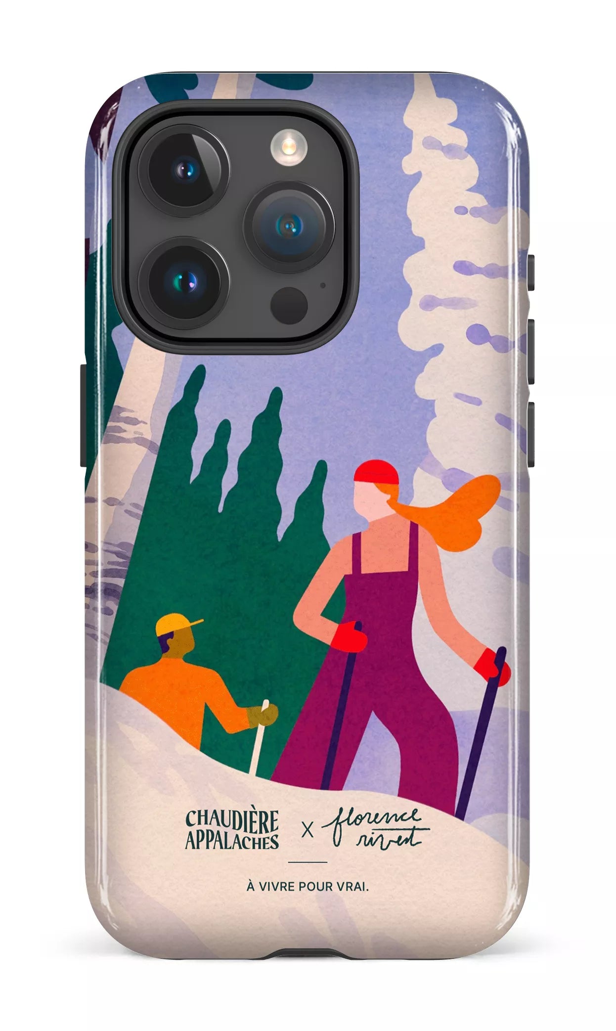 iPhone 15 Pro Tough Randonnée hivernale par TCA -