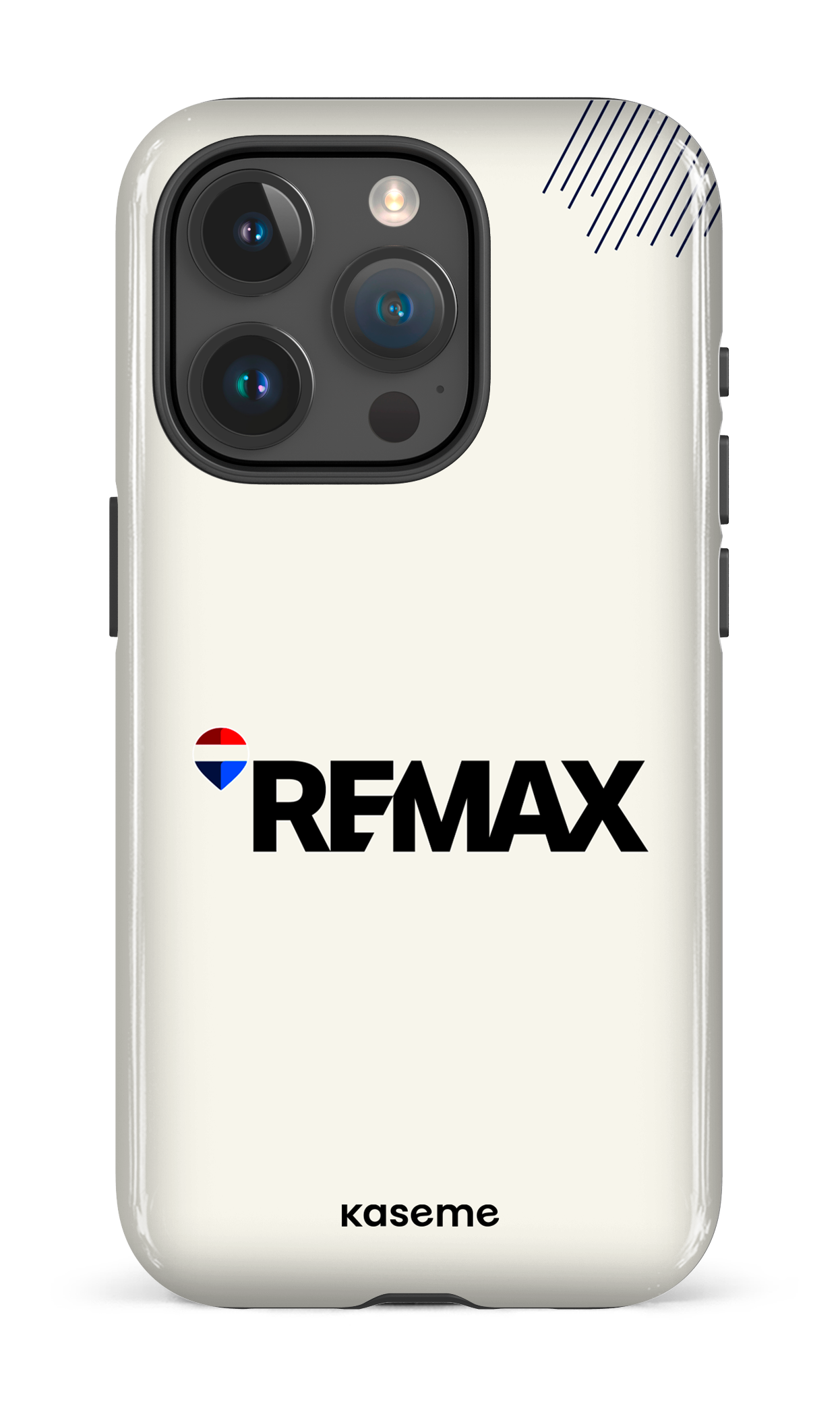 iPhone 15 Pro Tough Remax Crème -