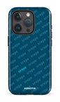 iPhone 15 Pro Tough SREPE Pattern Bleu x Turquoise -