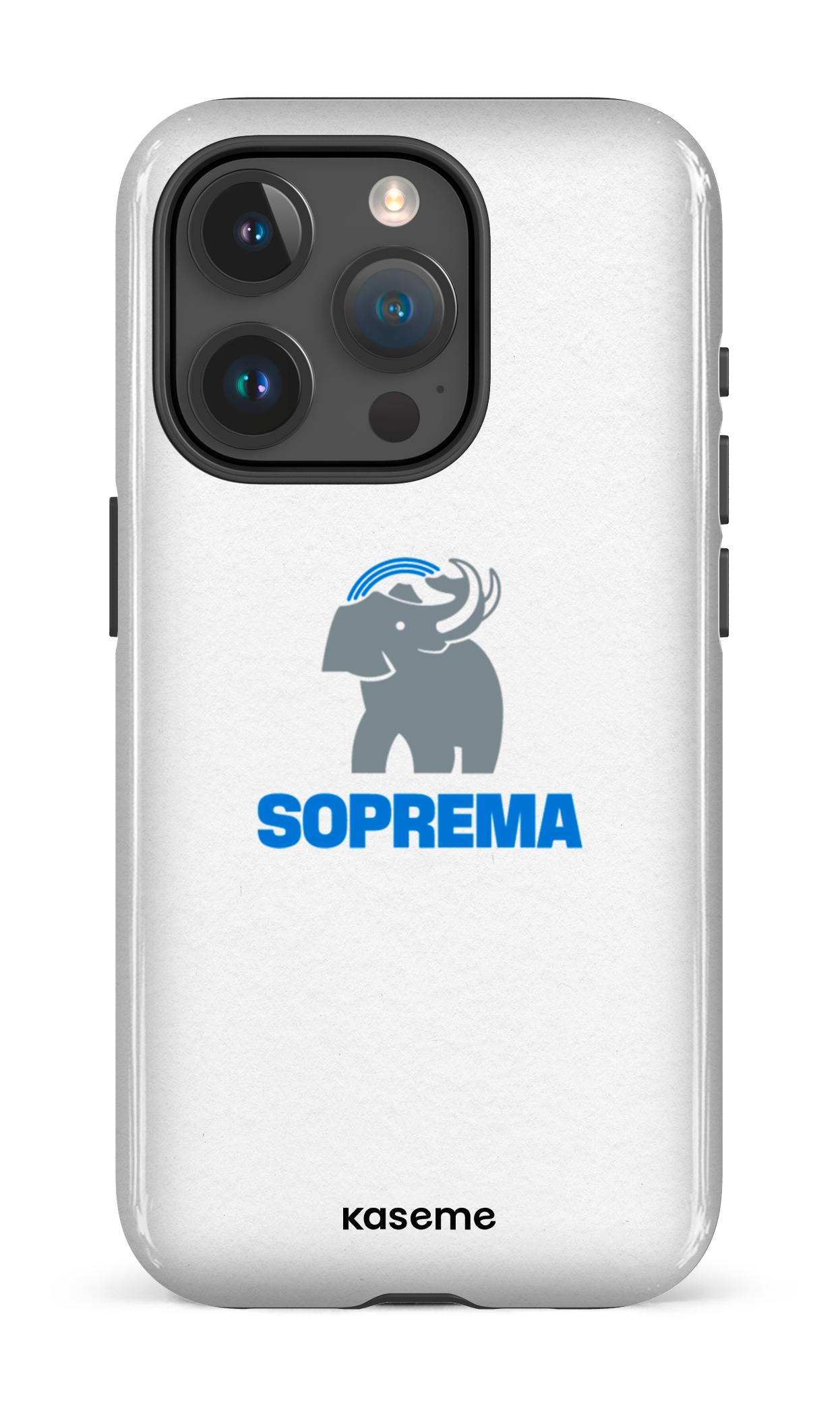 iPhone 15 Pro Tough Soprema Blanc -