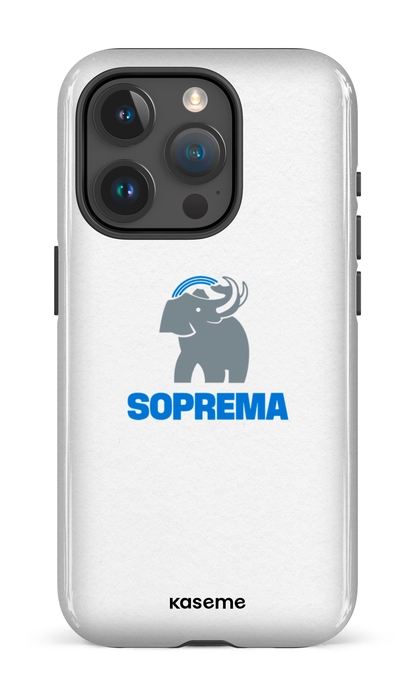 iPhone 15 Pro Tough Soprema Blanc -